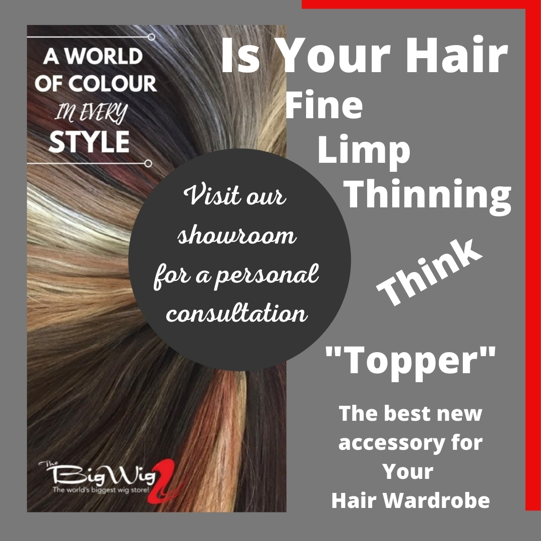 Topper Crown Area Hairpieces | Big Wig Australia