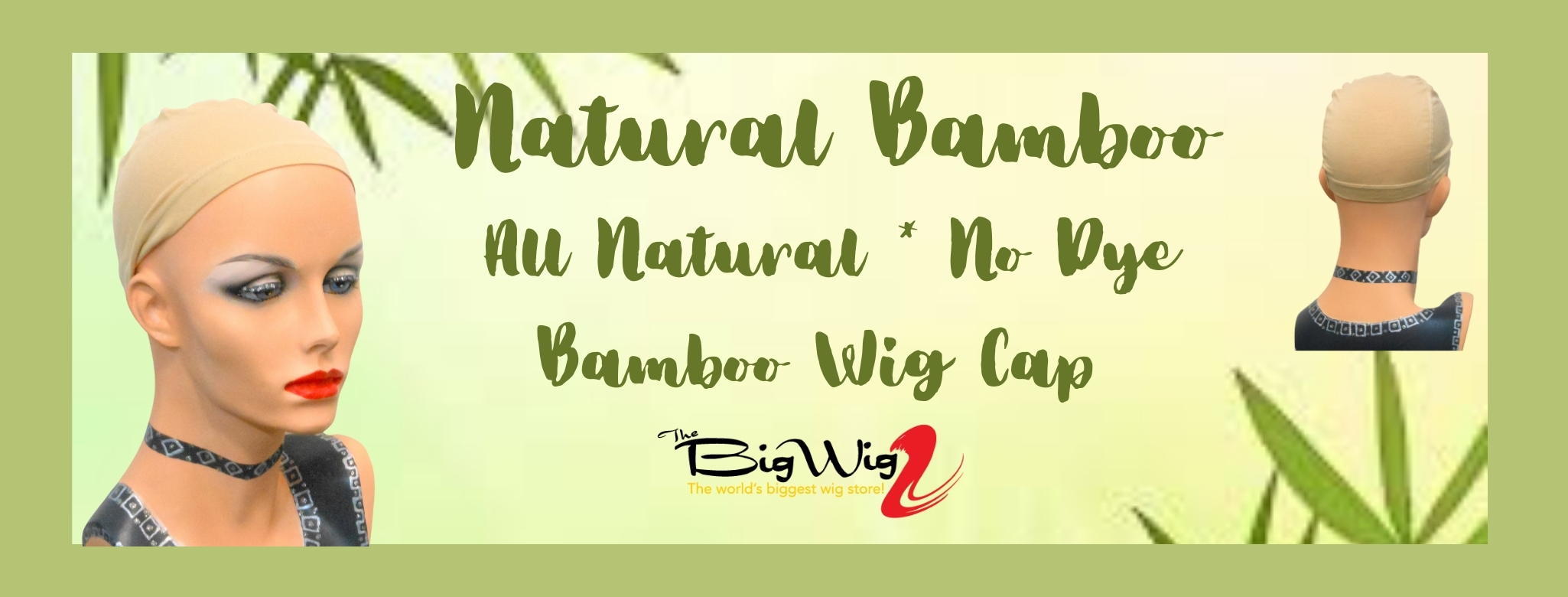Natural Bamboo Wig Cap