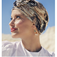 Lotus Style Turban Caramel Dreams