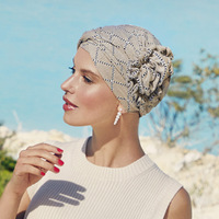 Lotus Style Turban Indian Taube