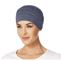 Yoga Style Turban Steele Blue
