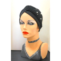 Classic Pearl Turban Headwear