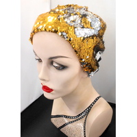 Precious Metals Turban Headwear