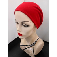 Beanie Style Russian Red Turban Headwear