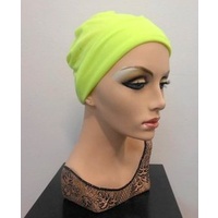 Citrine Yellow Green Turban Headwear