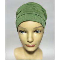 Charm Sage Green Bamboo Turban Headwear