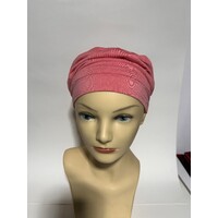 Delight Style Coral Bamboo Turban Headwear