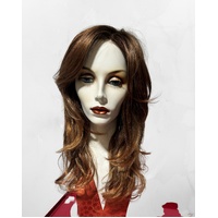 Payton Long Soft Wavy Lace Front Wig in Copper Colour