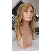 Dana 58cm Long Beach Wave Mono Top Lace Front wig