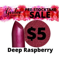 Deep Raspberry Lipstick w/Jojoba & Vitamin E