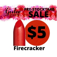 Firecracker Lipstick w/Jojoba & Vitamin E