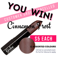 Cinnamon Frost Lipstick w/Vitamin E Jackpot