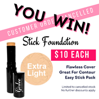 Foundation Sticks w/Flawless Cover Extra Light Jackpot