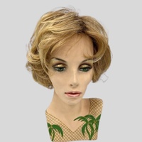 Nelly Tousled Layers Medium Blonde Highlighted Wig
