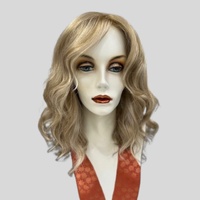Noelle Luscious Layered Wavy Platinum Ash Blonde Blend Lace Front Wig