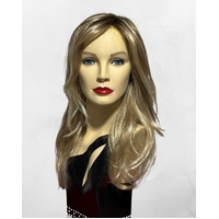 Petite Tara Long Lace Front Layered Waves Wig Light Ash Blonde