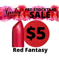 Red Fantasy Lipstick w/Jojoba & Vitamin E