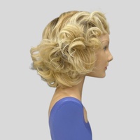 Shaunna Medium Length Blonde Wavy Lace Front Mono Top Heat Defiant Wig