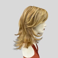 Tabby Long Layered Lace Front Mono Top Highlighted Dark Blonde Heat Defiant Fiber Wig