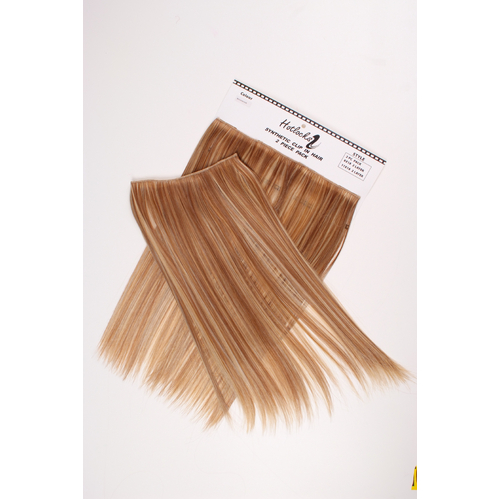 Clip In 2 Piece Synthetic Extensions 50cm Long