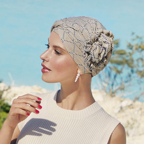 Lotus Style Turban Indian Taube