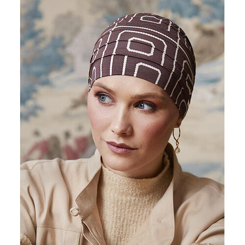 Yoga Style Turban Graphic Pearl