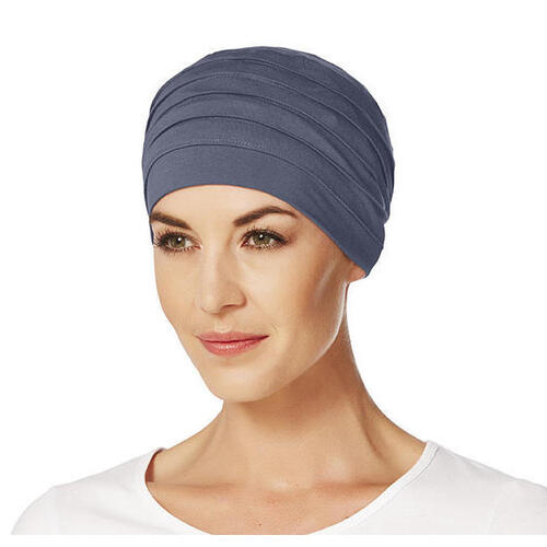 Yoga Style Turban Steele Blue