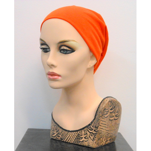Beanie Style Tangerine Turban Headwear