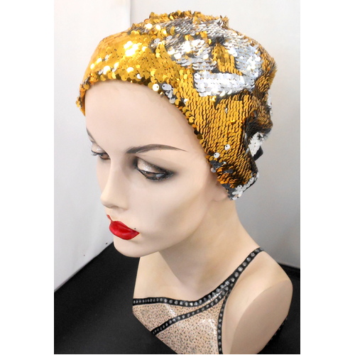Precious Metals Turban Headwear