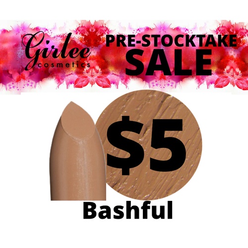 Bashful Creamy Neutral Colour Lipstick w/Vitamin E & Jojoba
