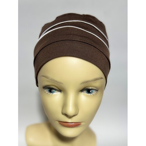Compliment Style Mocha Bamboo Turban Headwear
