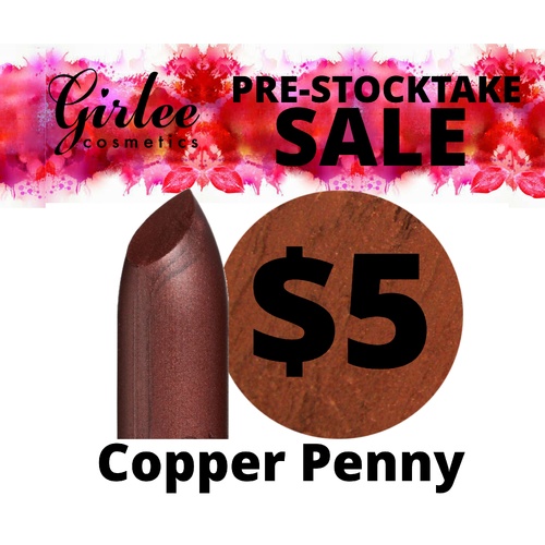 Copper Penny Lipstick w/Jojoba & Vitamin E