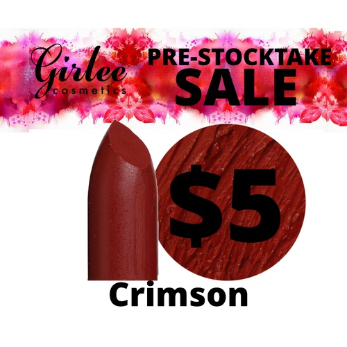 Crimson Colour Lipstick w/Vitamin E & Jojoba