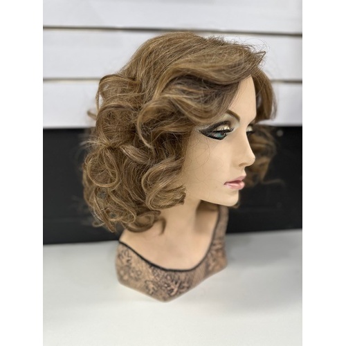 Darcy Luscious Layered Wavy Light Brown Lace Front Mono Top Wig
