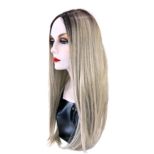 Enchanted Long  27" Straight Lace Front Wig in Platinum