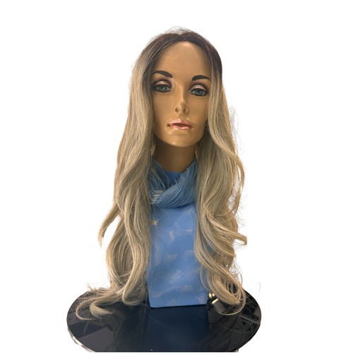 Sophisticate Long  27" Wavy Lace Front Wig in Platinum