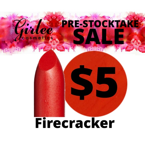 Firecracker Lipstick w/Jojoba & Vitamin E