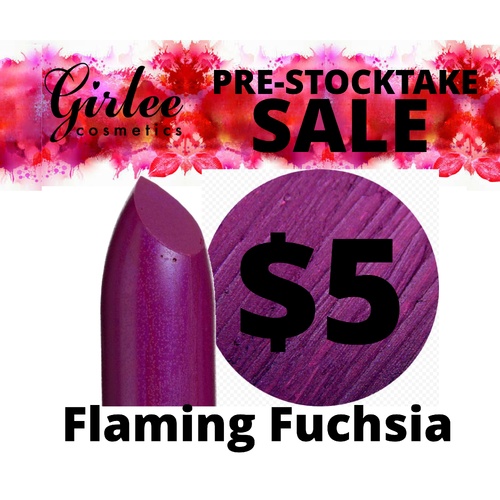 Flaming Fuchsia Lipstick w/Jojoba & Vitamin E