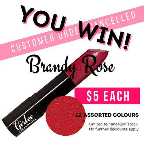 Brandy Rose Lipstick w/Vitamin E Jackpot