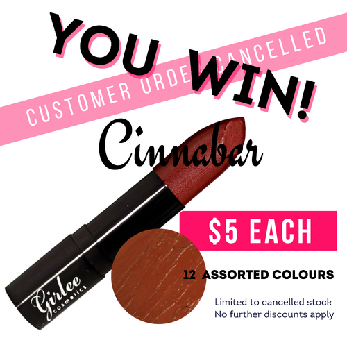 Cinnabar Lipstick w/Vitamin E Jackpot
