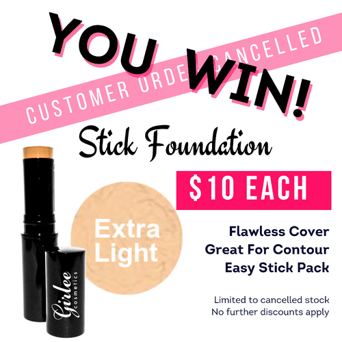 Foundation Sticks w/Flawless Cover Extra Light Jackpot