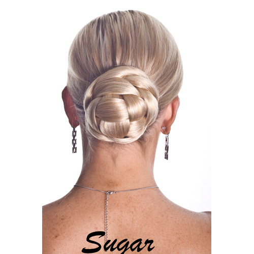 Sugar Honeybun Plaited Bun Hairpiece 