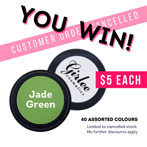 Jade Green Mineral Eyeshadow Jackpot