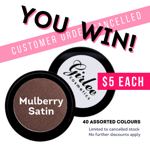 Mulberry Satin Mineral Eyeshadow Jackpot