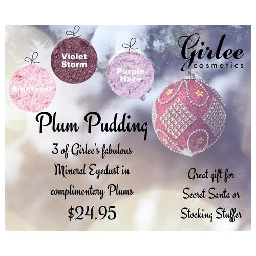 Plum Pudding Mineral Eyedust Trio Christmas Special