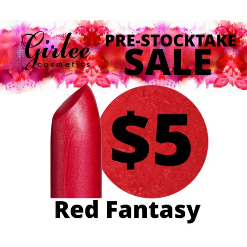 Red Fantasy Lipstick w/Jojoba & Vitamin E