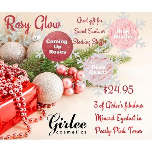 Rosy Glow Mineral Eyedust Trio Christmas Special