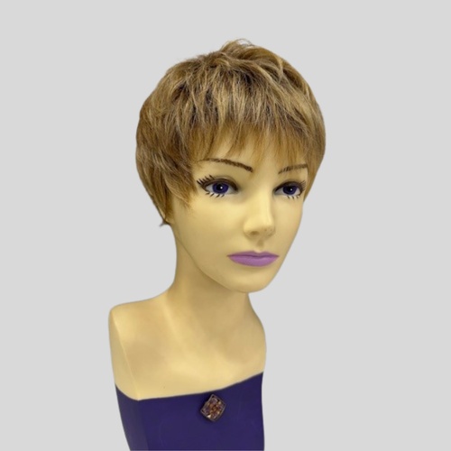 Blake Short Blonde Layered Asymmetrical Cut Wig