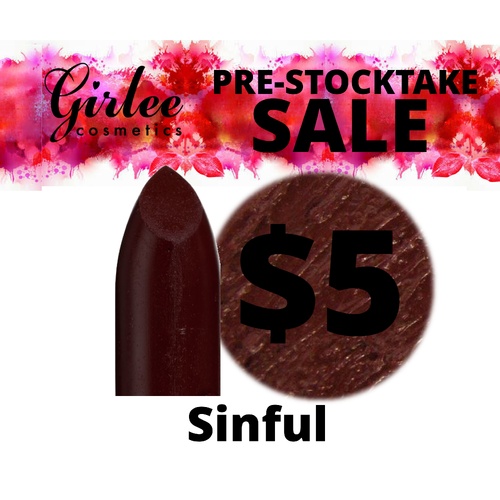 Sinful Colour Lipstick w/Vitamin E & Jojoba