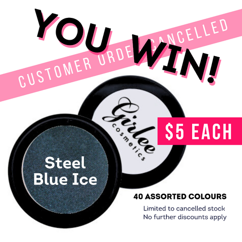 Steel Blue Ice Mineral Eyeshadow Jackpot
